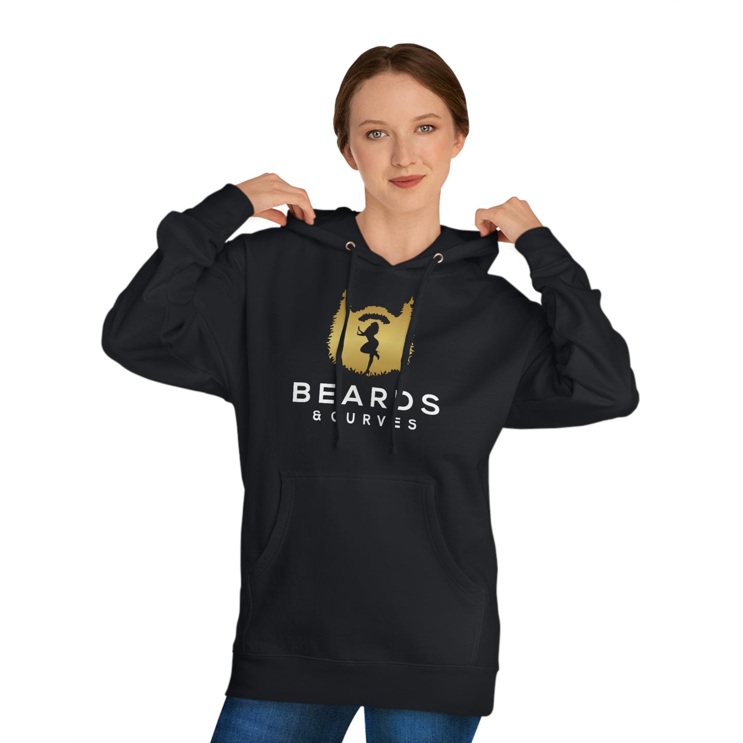 Beards & Curves Unisex Hoodie - Get Ready to Look Super Stylish!