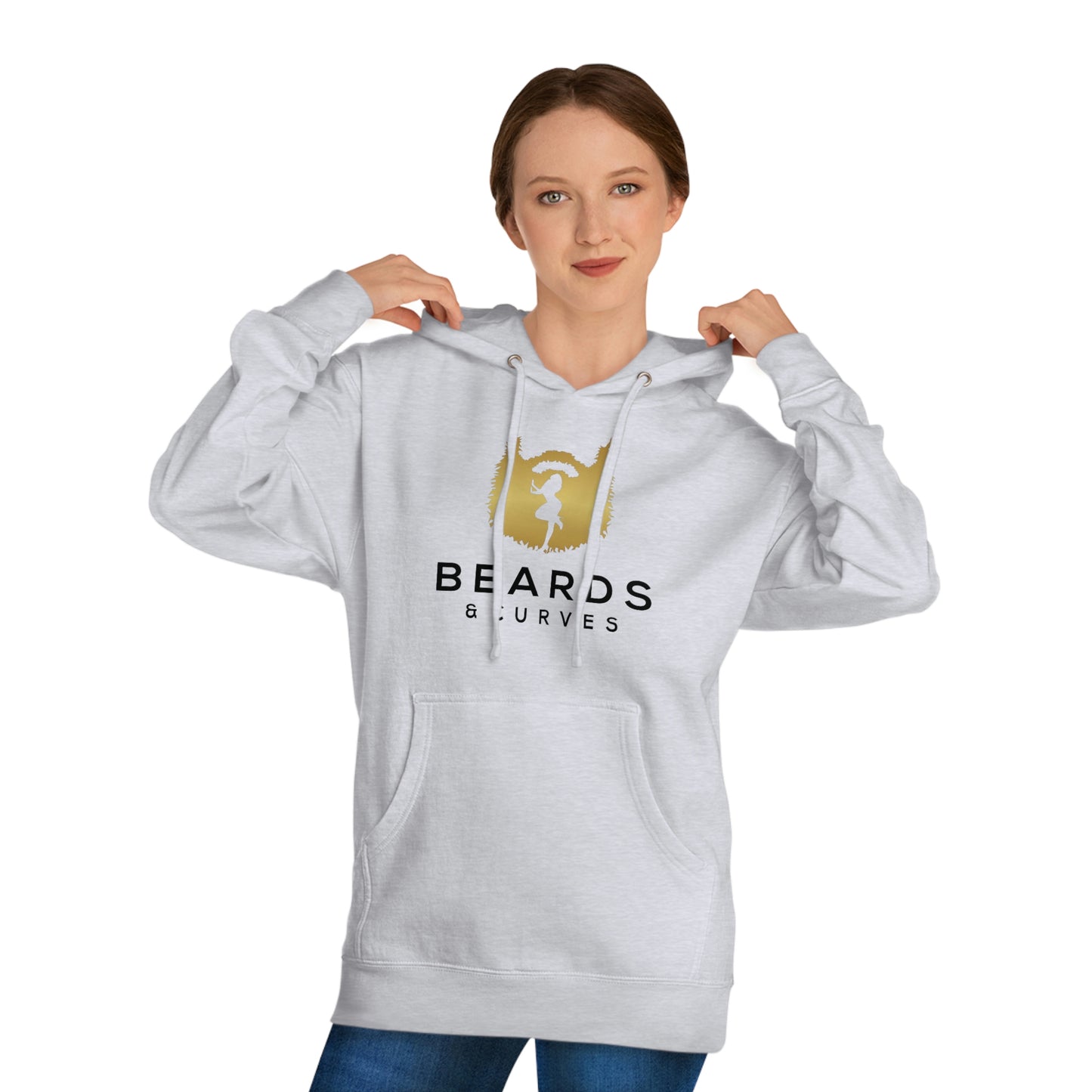 Beards & Curves Unisex Hoodie - Get Ready to Look Super Stylish!