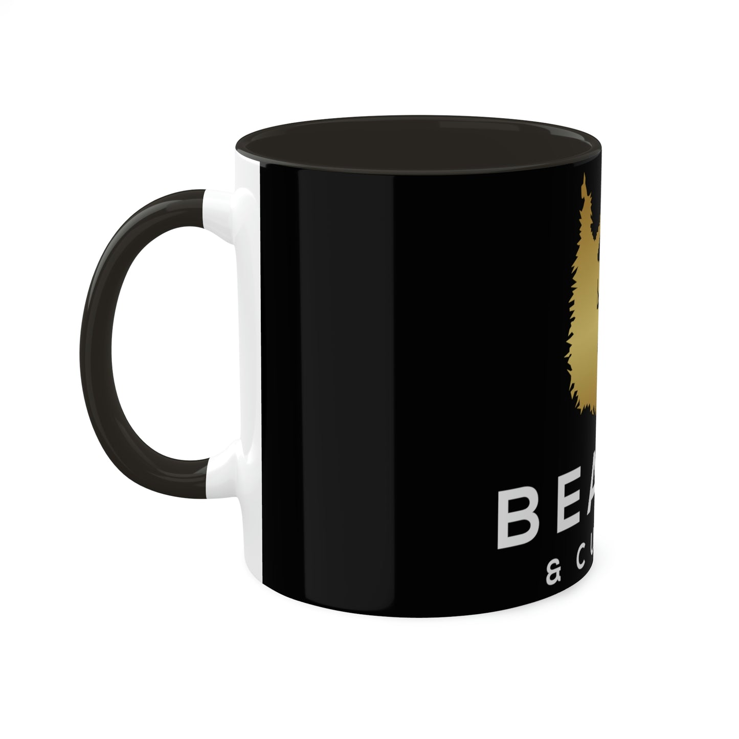 Brew a Cup in Style: Beards & Curves Coffee Mug"