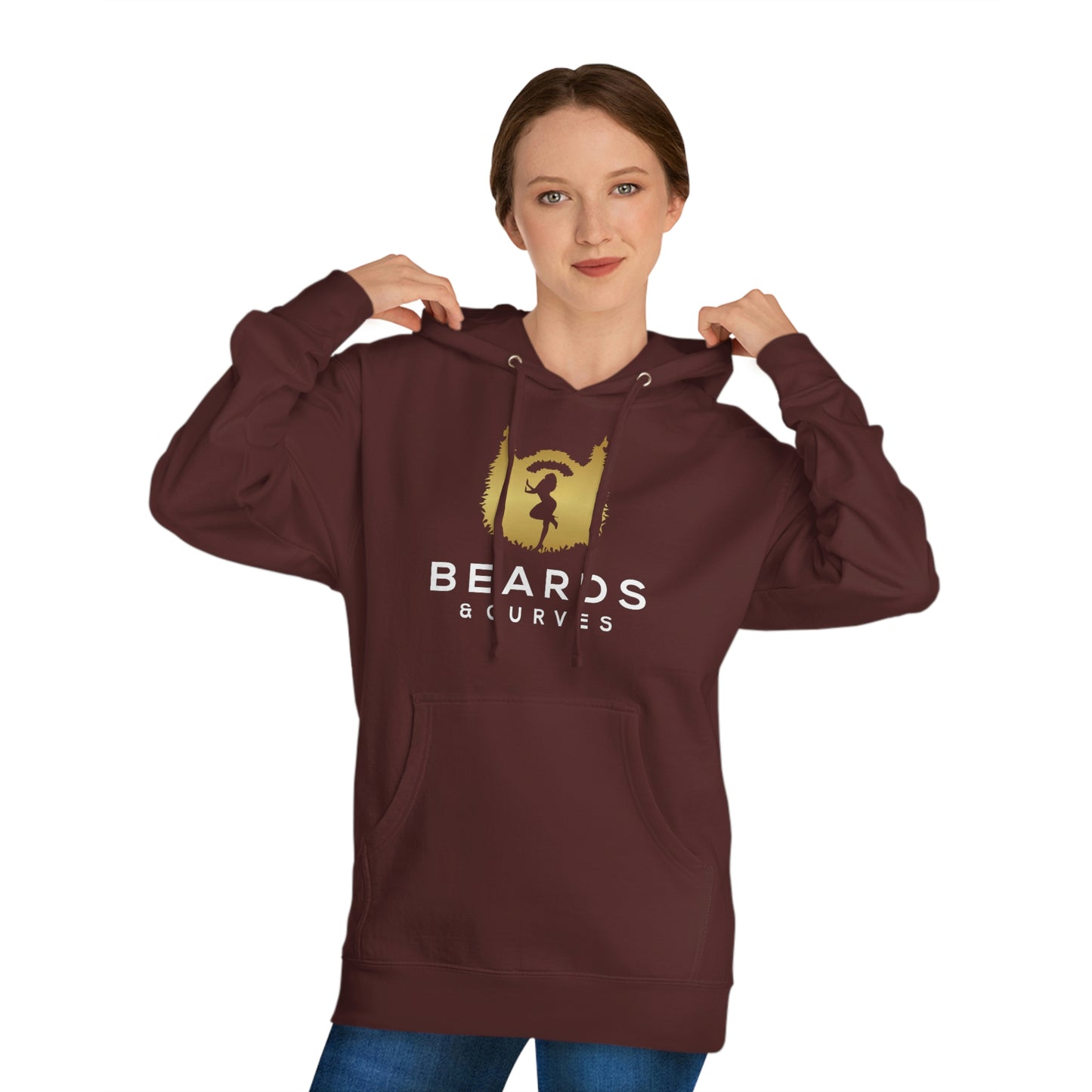 Beards & Curves Unisex Hoodie - Get Ready to Look Super Stylish!