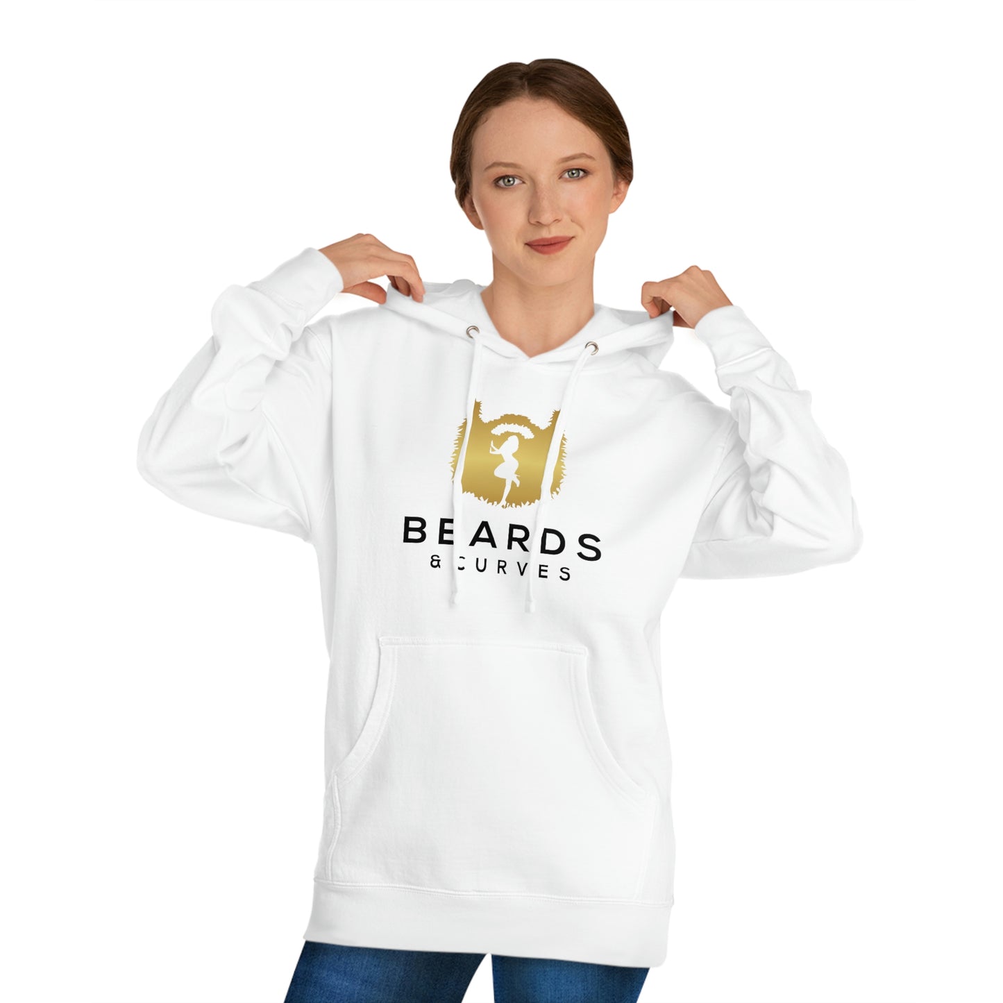 Beards & Curves Unisex Hoodie - Get Ready to Look Super Stylish!